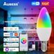 LED світлодіодна лампа RGB+CW WIFI Е14 TUYA (F10036) F10036 фото 2