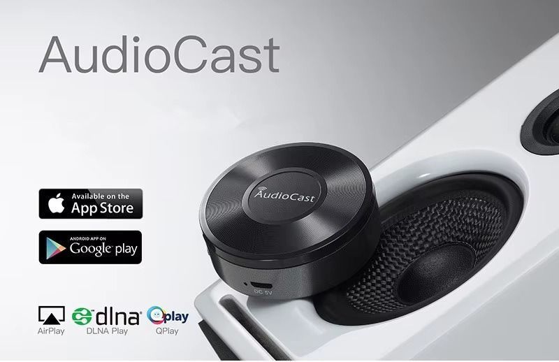 Розумний WiFi аудіоприймач AudioCast M5 AirPlay мультирум (ACМ5) F10434 фото