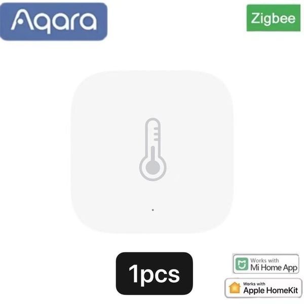 Датчик температури та вологості Zigbee Xiaomi Aqara (WSDCGQ11LM) F10046 фото