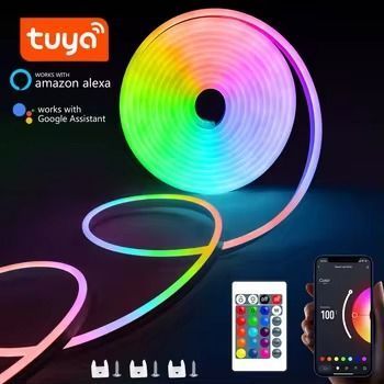 RGB світлодіодна неонова стрічка WiFi TUYA 3 м (F10445) F10445 фото