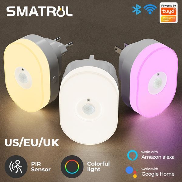 WiFi Нічник з датчиком руху Tuya (SMR-YD002W) F10056 фото