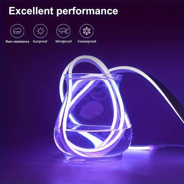 RGB світлодіодна неонова стрічка WiFi TUYA 5 м (F10446) F10446 фото