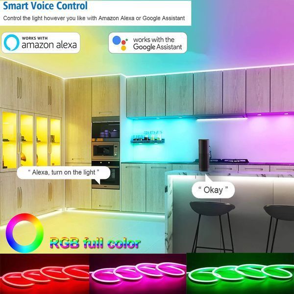 Zigbee Світлодіодна LED стрічка RGB Tuya 5 м (F10058) F10058 фото
