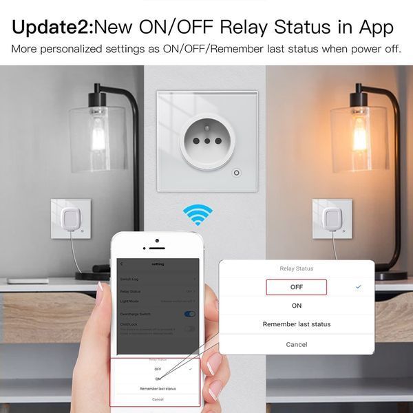 Умная розетка WiFi с энергомониторингом черная Tuya 16A (WK-EU-B) F10107 фото