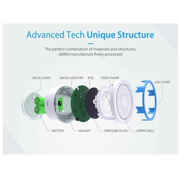 Сирена беспроводная 100dB Z-Wave NEO Coolcam (NAS-AB02Z) F10257 фото