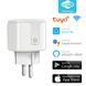 Умная розетка WiFi с энергомониторингом Tuya 20A (F10017) F10017 фото 2