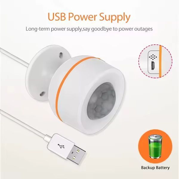 Датчик руху Zigbee температури та вологості (NAS-PD07B) F10454 фото