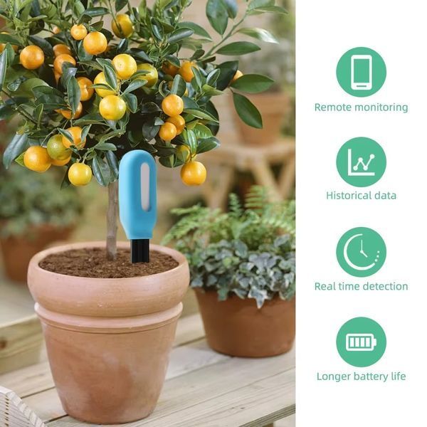 Датчик Zigbee вологості грунту та температури Tuya (SGS01Z) F10455 фото