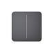 Сенсорный выключатель Ajax LightSwitch Graphite две линии F10213 фото 2