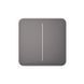 Сенсорный выключатель Ajax LightSwitch Grey две линии F10214 фото 2