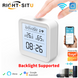Датчик температуры и влажности WiFi с дисплеем WiFi Tuya (TH-08) F10023 фото 2
