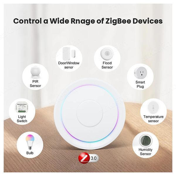 Шлюз Хаб умного дома HomeKit Tuya Zigbee проводной (F10362) F10362 фото