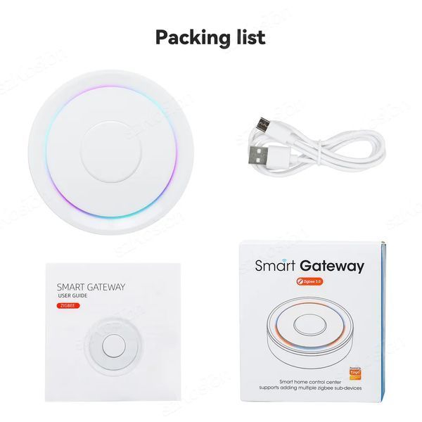 Шлюз Хаб умного дома HomeKit Tuya Zigbee проводной (F10362) F10362 фото