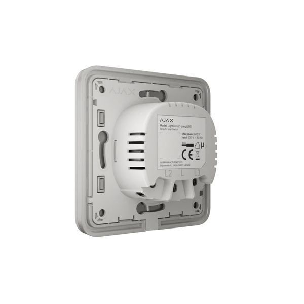 Сенсорный выключатель Ajax LightSwitch проходной Black F10218 фото