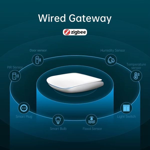 Шлюз Хаб умного дома Zigbee Bluetooth Tuya (GW16) F10462 фото