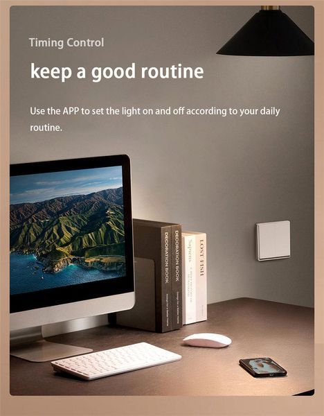 Выключатель ZigBee одна линия Xiaomi Aqara белый (QBKG40LM) F10126 фото