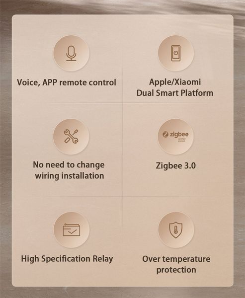 Выключатель ZigBee на две линии Aqara Xiaomi белый (QBKG41LM) F10127 фото