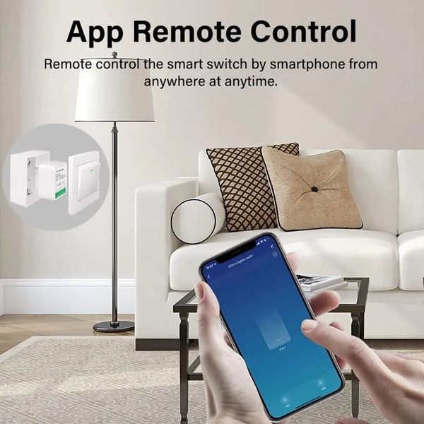 Реле ZigBee одноканальне Tuya (FS-02Z) F10370 фото