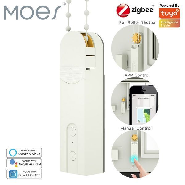 Электрокарниз мотор для шторы ZigBee TUYA (АМ43) F10078 фото