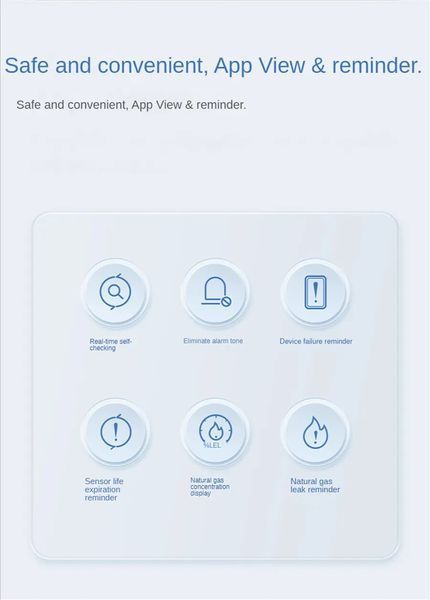 Датчик природного газу Zigbee Xiaomi Aqara (JT-BZ-01AQ/A) F10128 фото