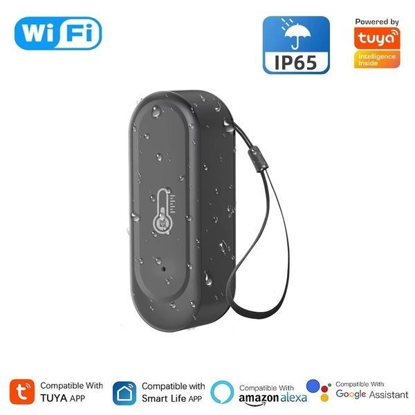 Вуличний Wi-Fi датчик температури та вологості Tuya Smart (TH09) F10531 фото