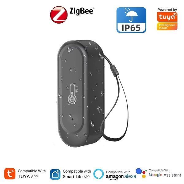 Вуличний Zigbee датчик температури та вологості Tuya Smart (TH09Z) F10532 фото