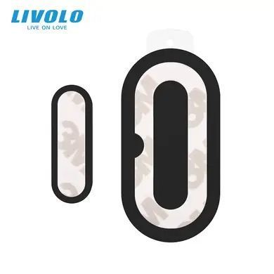 Датчик відкриття дверей вікна Zigbee Livolo чорний (VL-XM001) F10289 фото