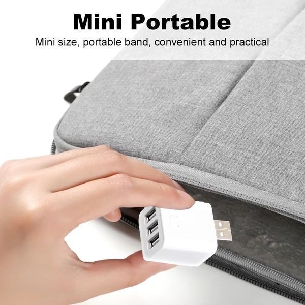 Умный Zigbee адаптер на три USB устройства TUYA (Z3CH) F10430 фото