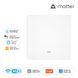 Вимикач Matter Wi-Fi механічний на одну лінію білий Tuya (WS-EUB-W) F10481 фото 2